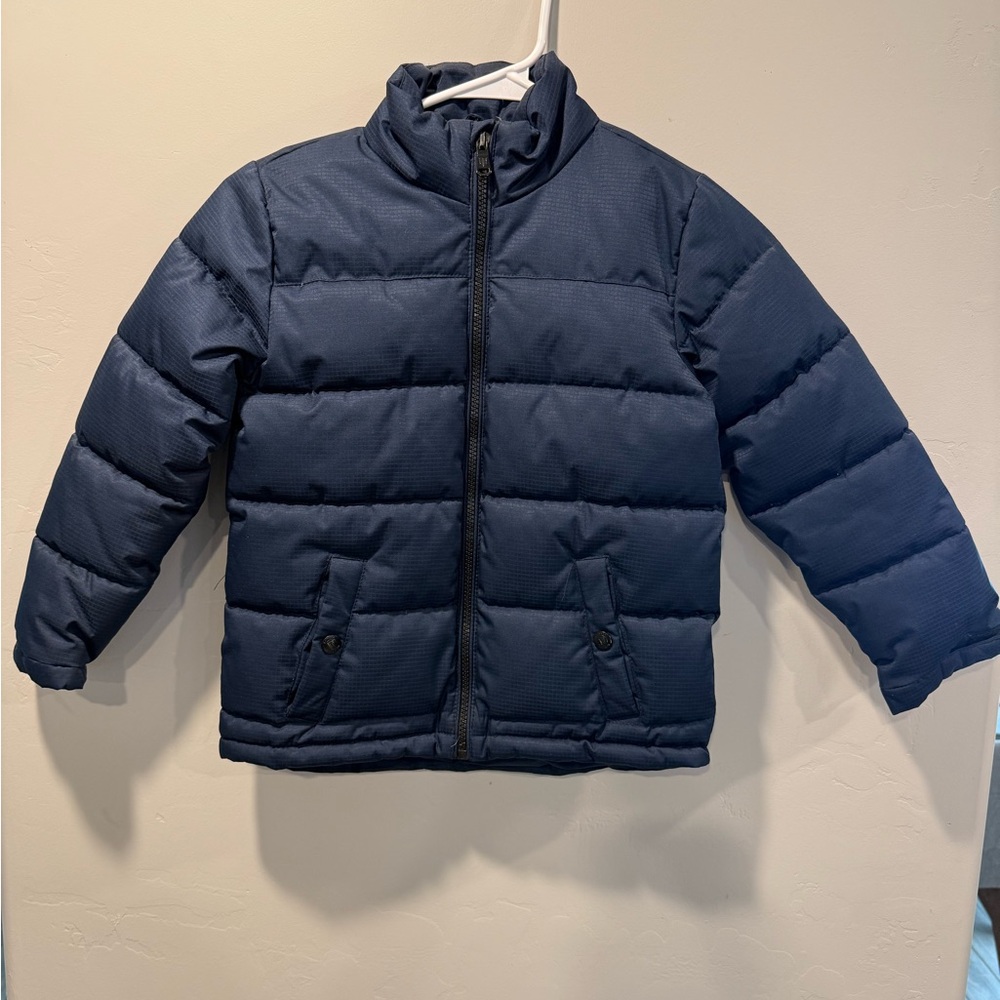 Kids Tempco Navy Puffer Jacket